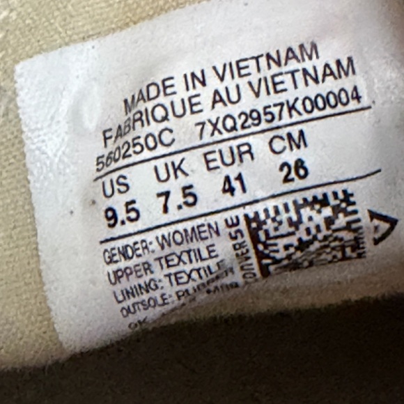 Converse Chuck Taylor All Star Lift Women’s Sz 9.5 Black Sneaker  560250C     T9 - Picture 11 of 13